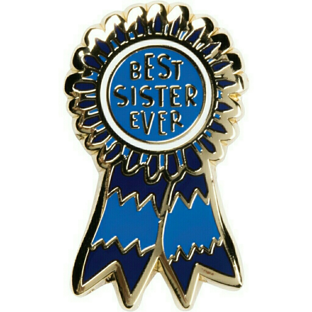 🐝 "Best Sister" enamel pin